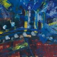 unterwegs in der Stadt70x70x2